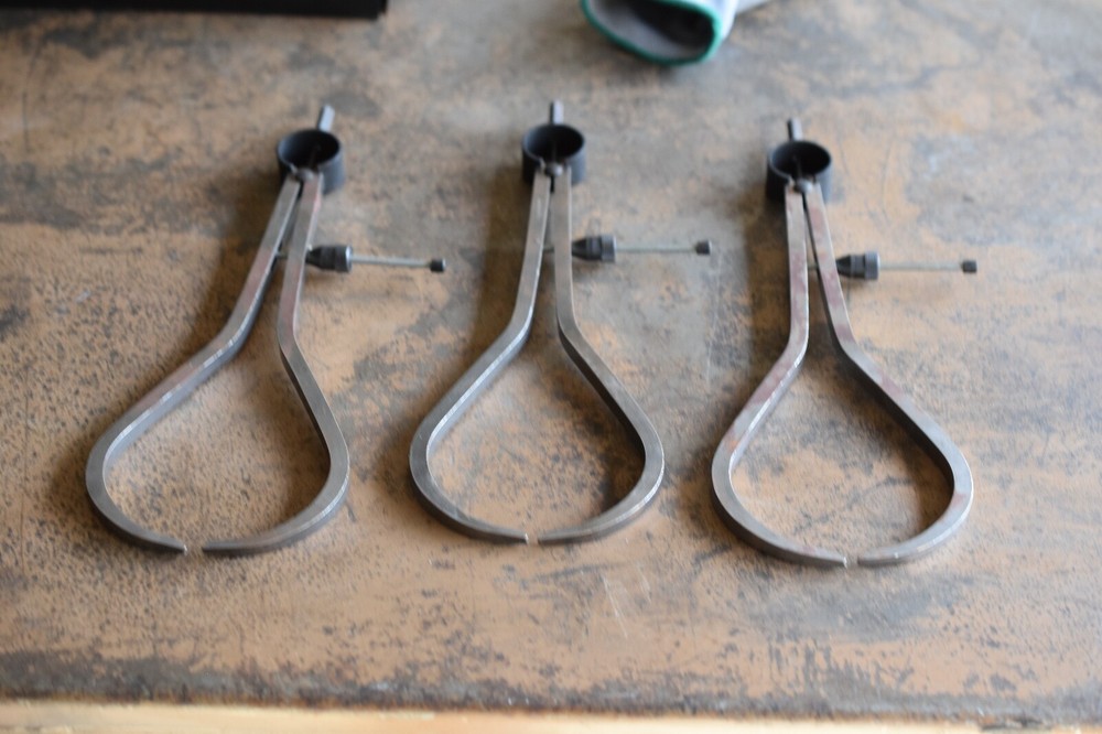 3 pc SPI Spring Joint Outside Caliper with Quick Nut Adjustment, 10" Range