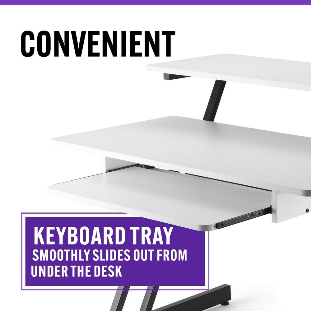 On-Stage WS7500W Workstation, White