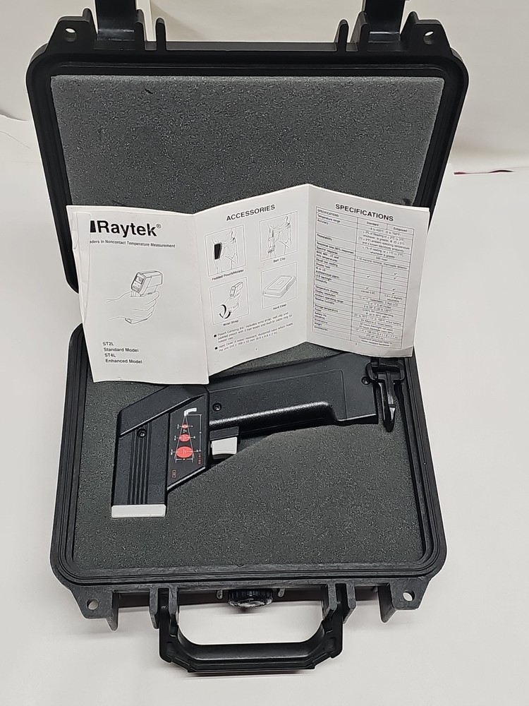 Raytek Raynger ST2L Thermometer In Hard Case With Instructions