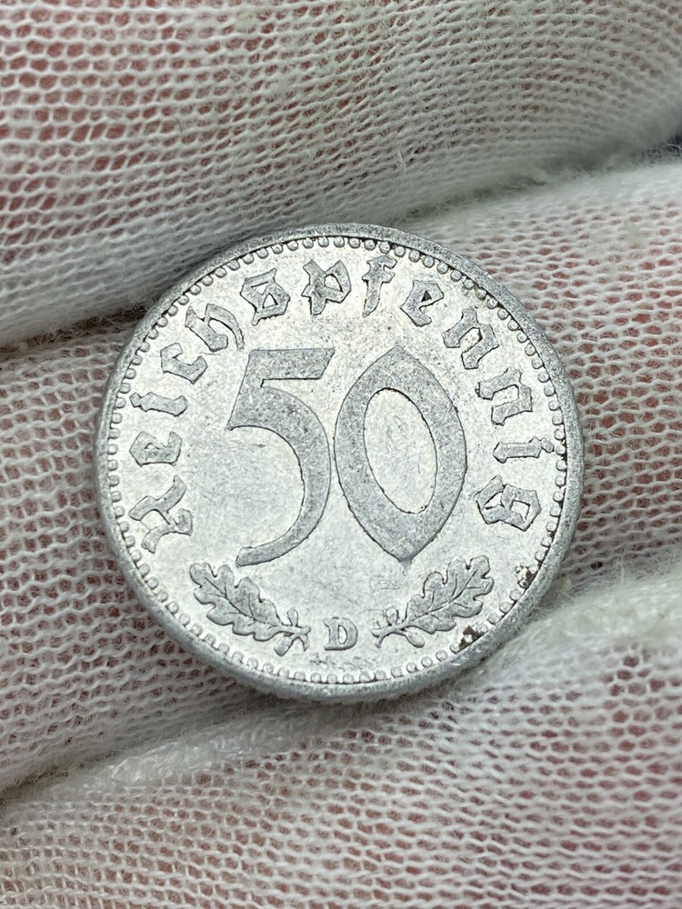 1940 Germany Third Reich 50 Pfennig VF