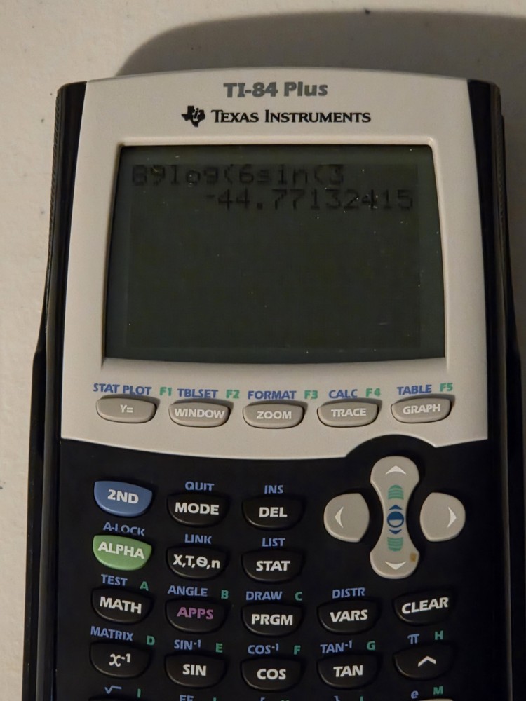 Texas Instruments TI-84 Plus Graphing Calculator – Tested Working –Fast Shipping