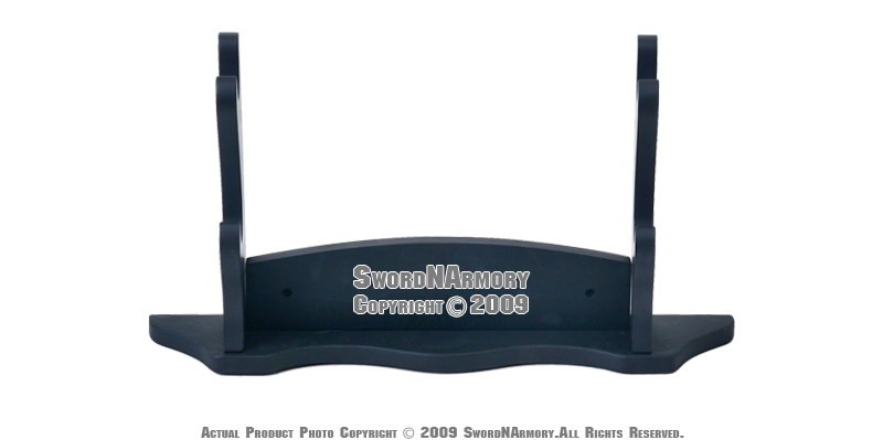 Deluxe 2 Tier Table & Wall Multi Function Use Samurai Katana Sword Display Stand