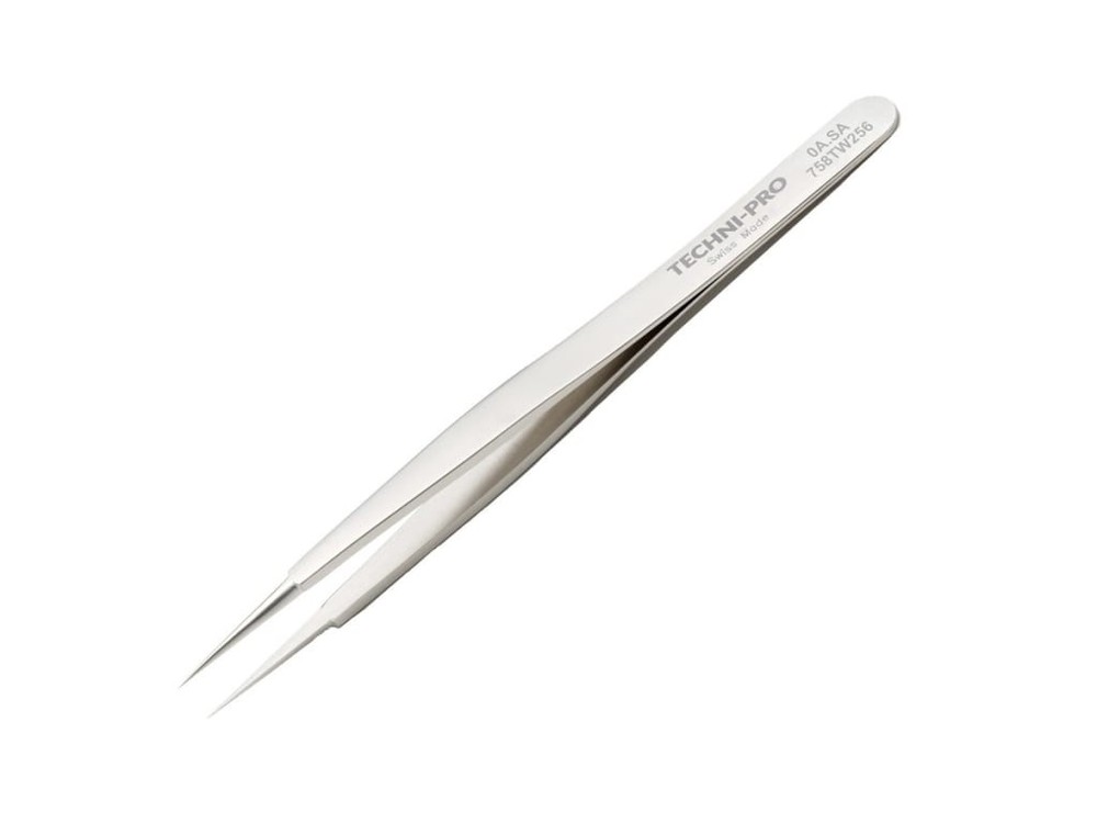 Techni-Pro 758TW256 - High Precision Tweezers, Style 0A,