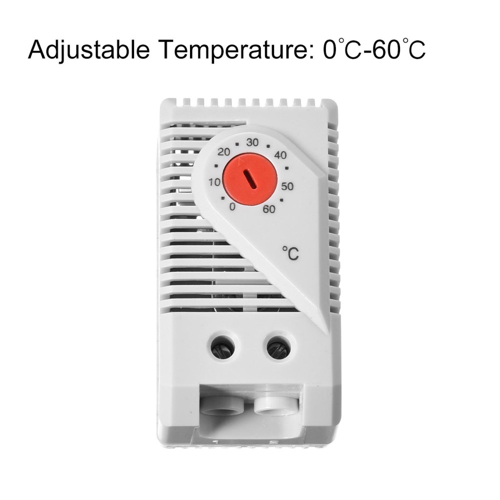 Mechanical Thermostat 0-60℃ Adjustable Compact N.C Temperature Controller Switch