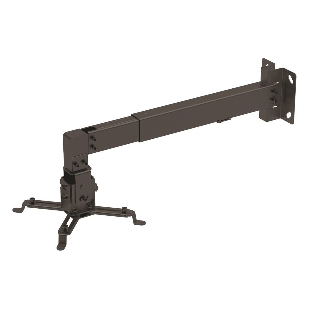 Universal Projector Ceiling or Wall Mount Bracket Tilt DLP LCD - 44 lbs - Black