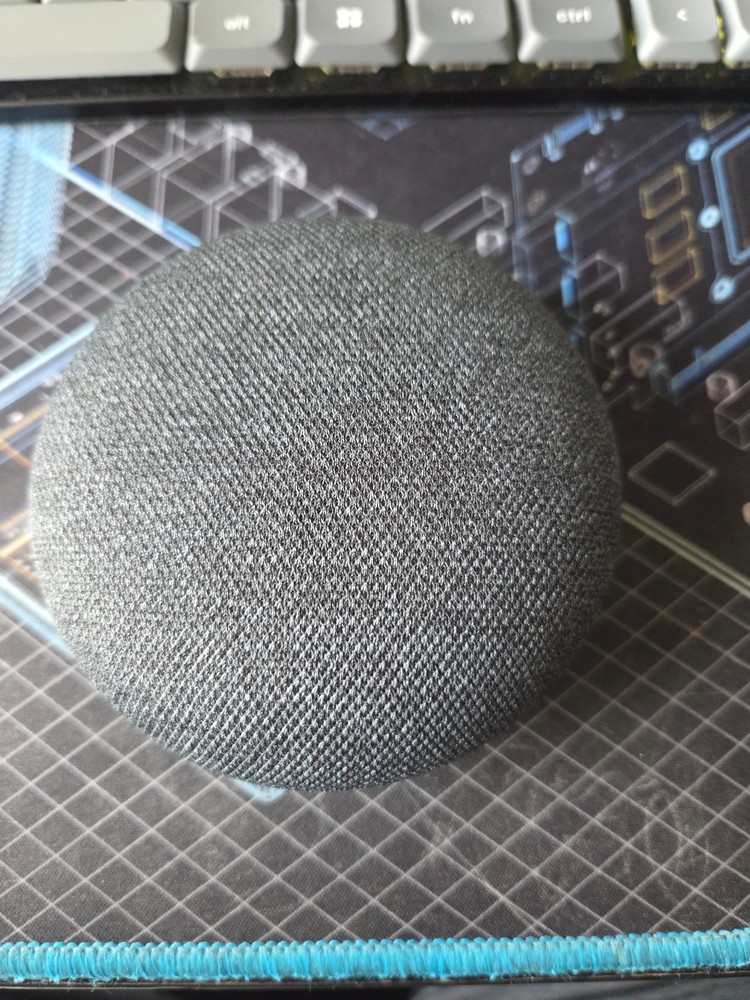 Google Home Mini 1st Generation + Outlet Shelf; TESTED Working