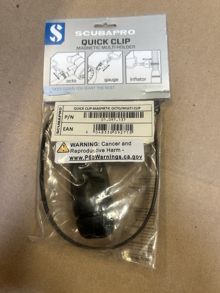 Scuba Pro Quick Clip Magnetic Multi Holder (New)