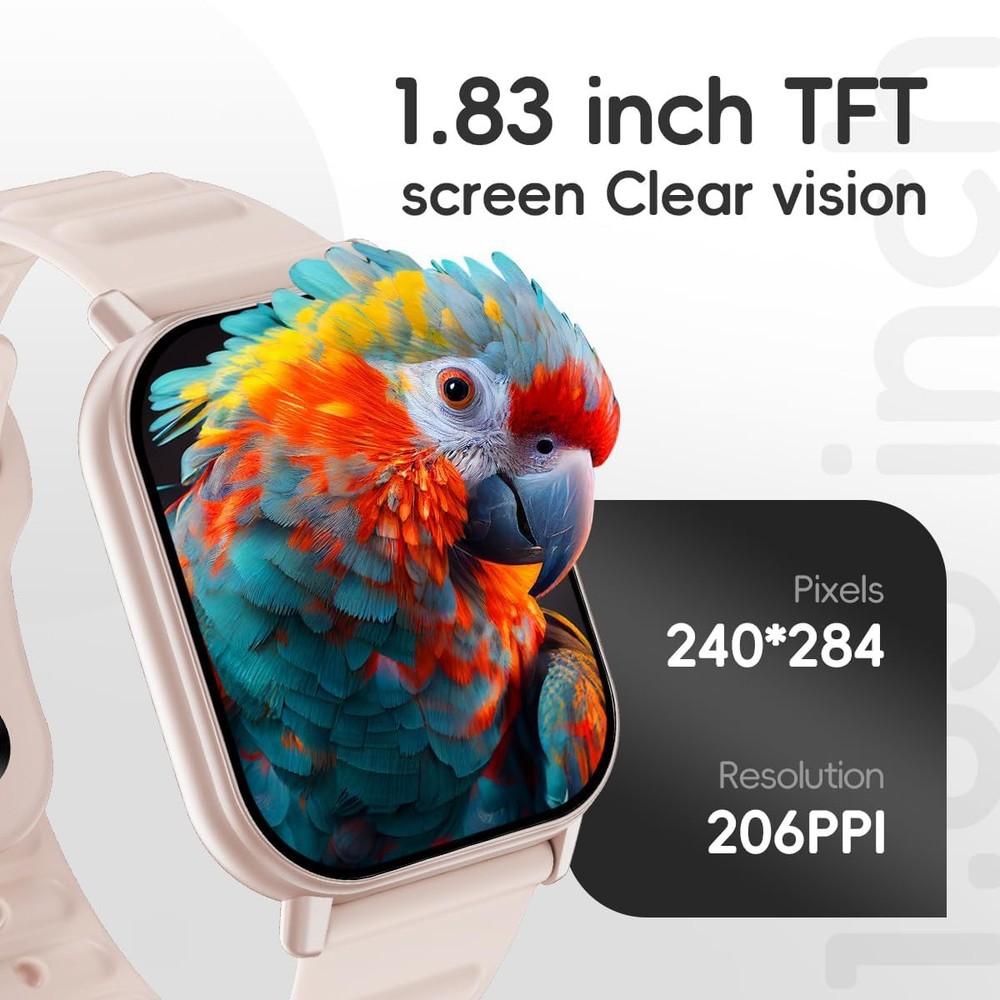 Reloj Inteligente De Pulsera Con Bluetooth Para Mujer Android y iOS iPhone 2026