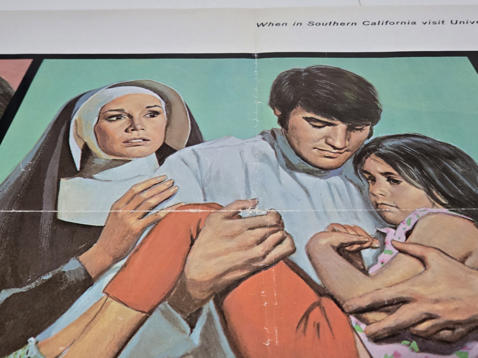 ELVIS PRESLEY Change of Habit 1969 US OG One Sheet MOVIE POSTER Mary Tyler Moore