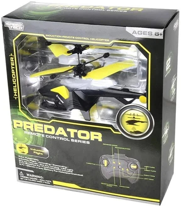 Speed Tech Predator RC Helicopter - High-Performance Remote Control Aircraft