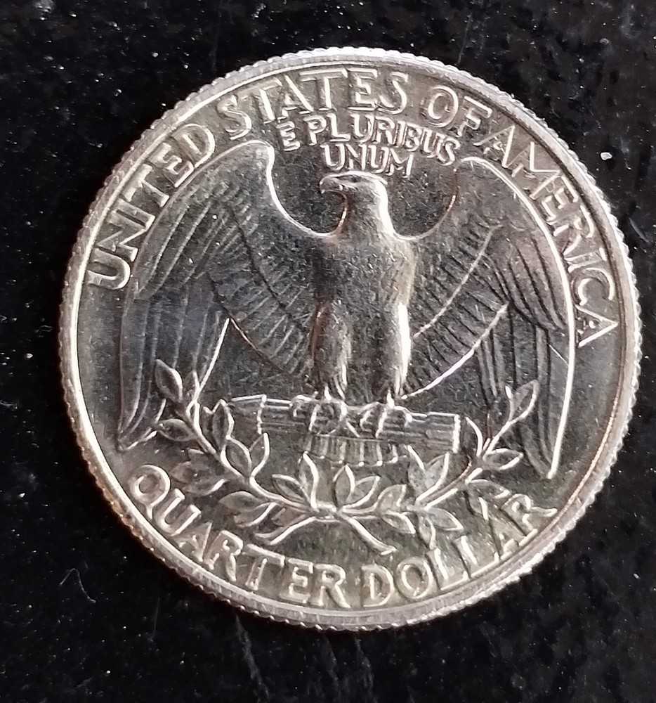 1980P Uncirculated ,Mint! Washington quarter ERRORS! FILLED IN MINT MARK!