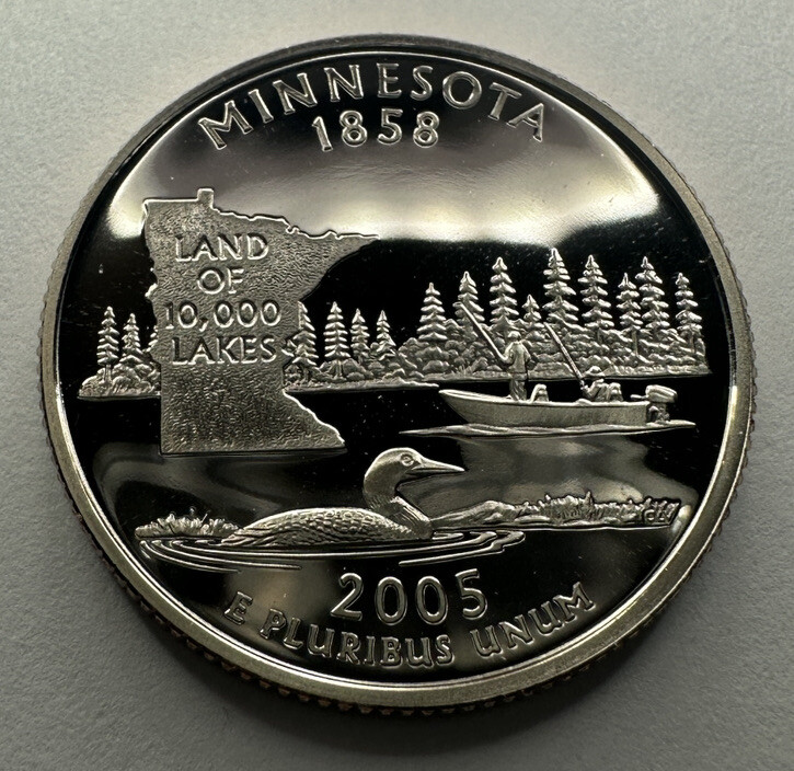 2005-S Minnesota State Quarter PROOF from US Mint Proof Set