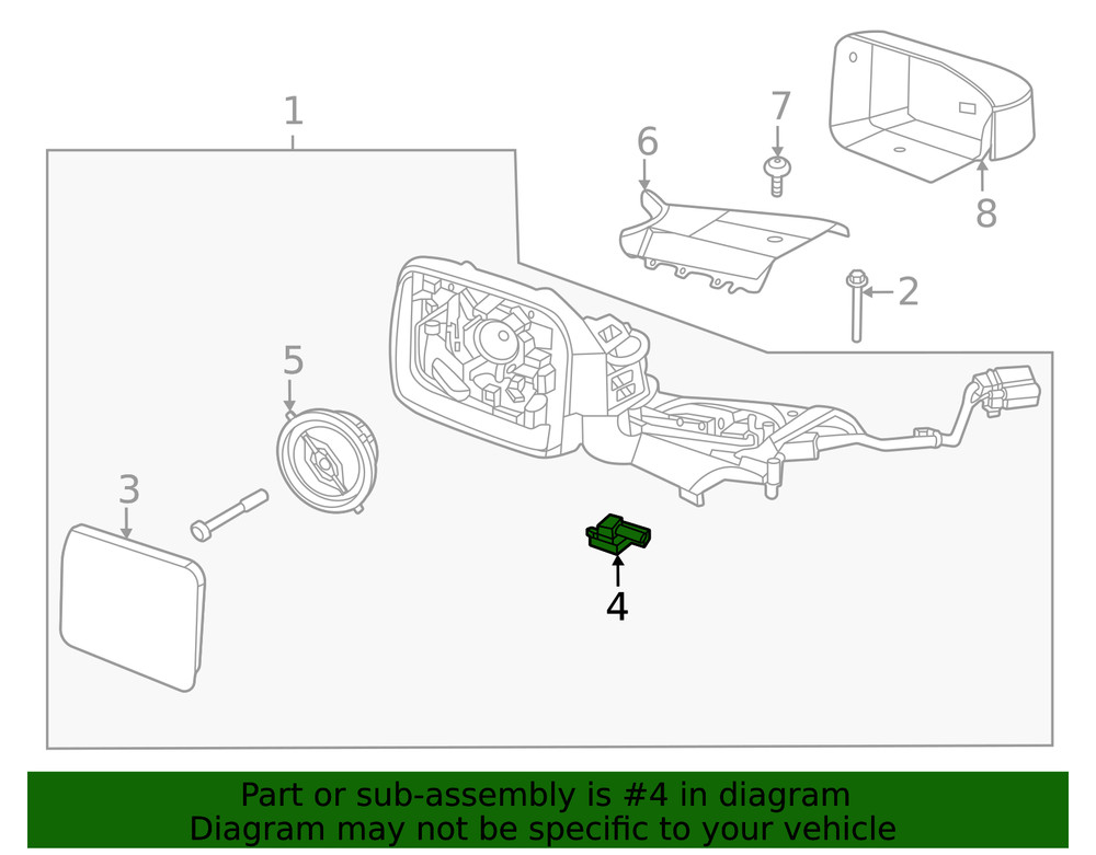 Genuine Ford Ambient Temp Sensor M2DZ12A647A