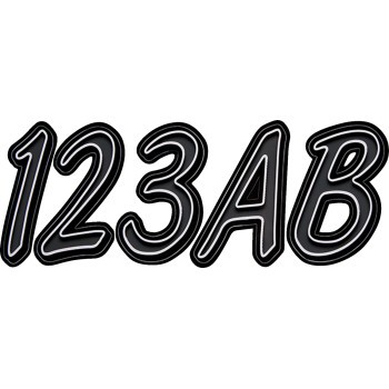Sticker Kit 400 - Gray/Black