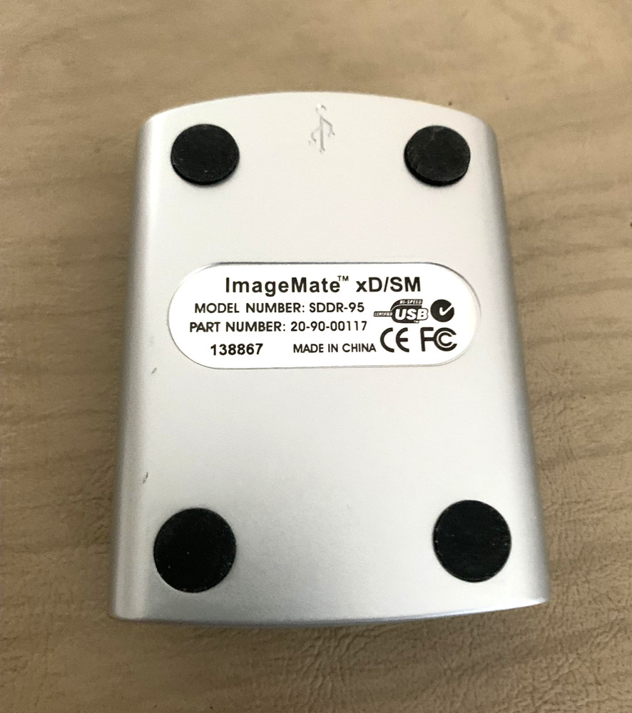 SanDisk ImageMate USB 2.0 Reader/Writer SDDR-95 Vintage CD Version 1.1