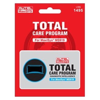 MaxiSYS 1 Year Software Update Total Care Program Card for MS919 Code Reader