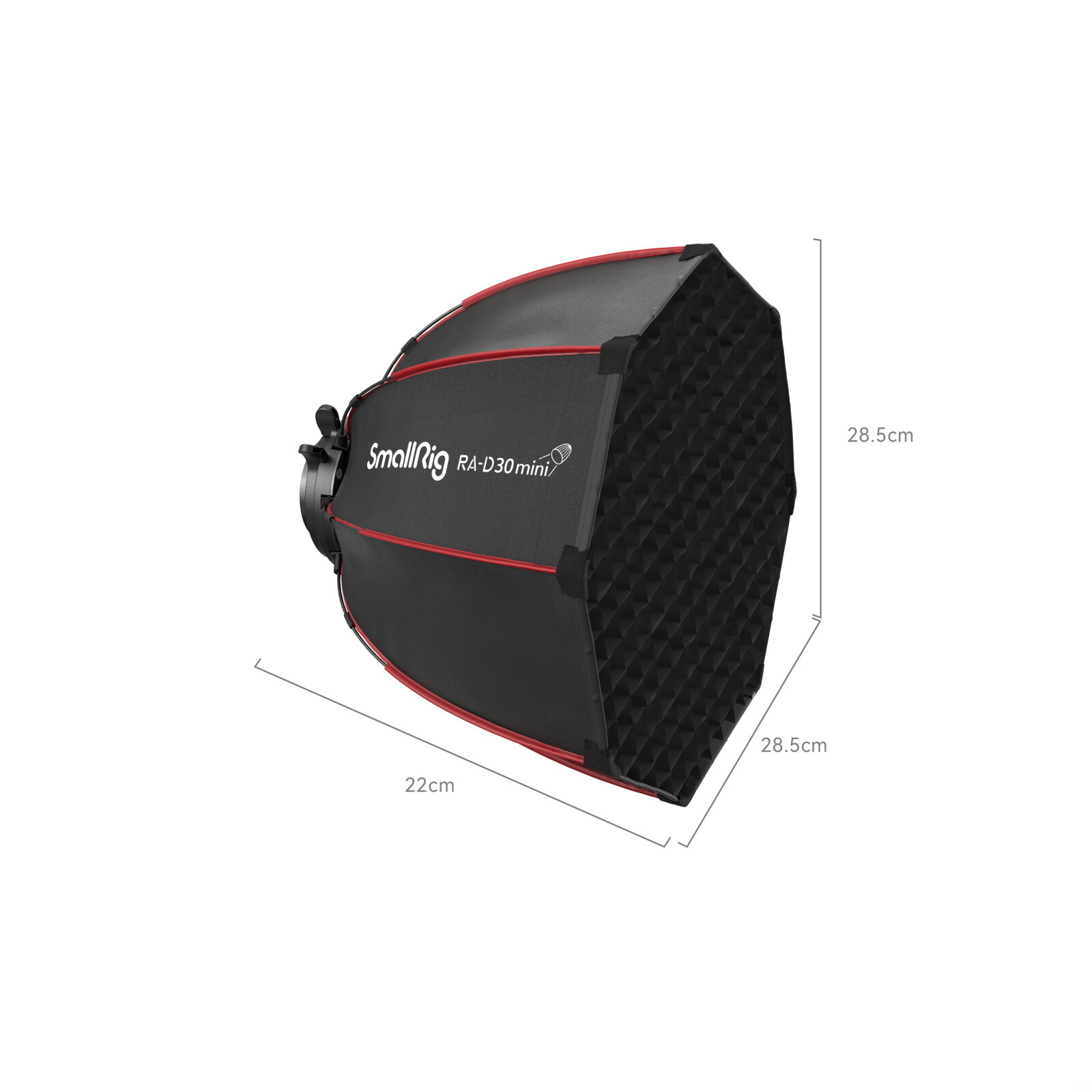 SmallRig Softbox RA-D30 Parabolic Softbox for RC 60B COB LED Light 4376