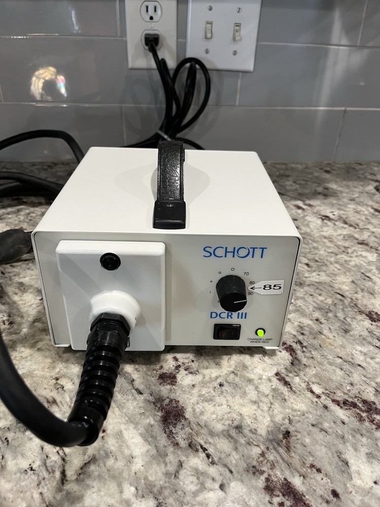 Schott 20800 DCR III RMT Fiber Optic Light Source