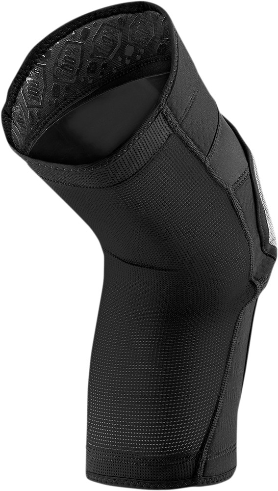 100% Ridecamp Knee Guards Black Gray Medium 70001-00002