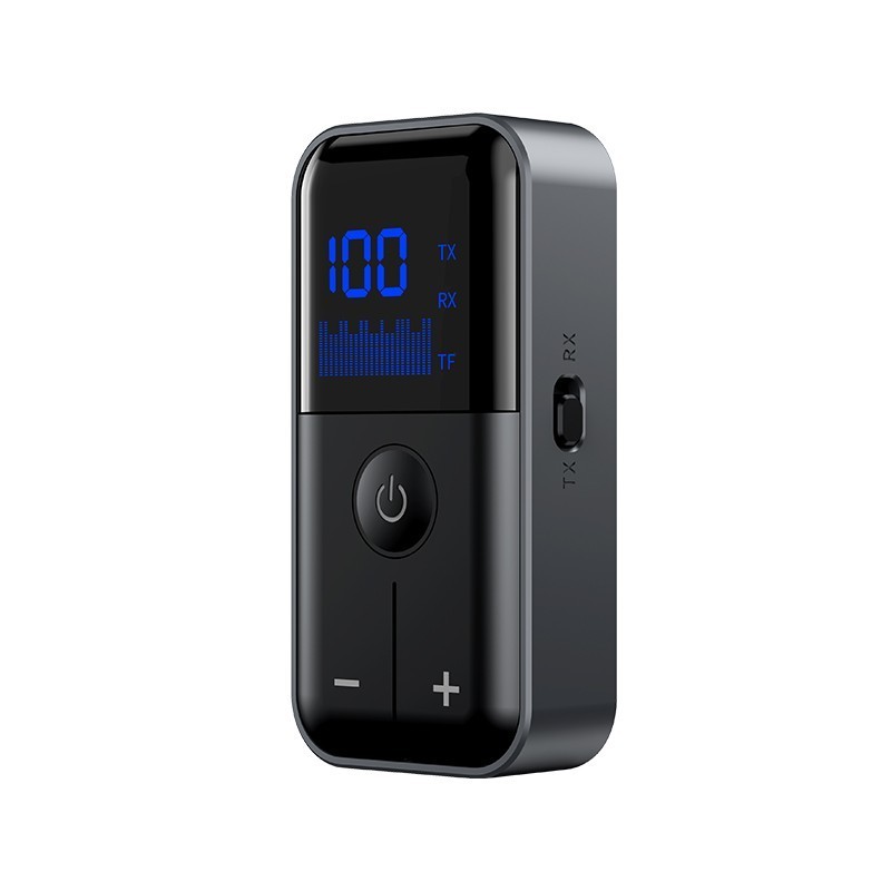 Wireless Bluetooth 5.4 Transmitter Receiver Adapter Audio 3.5mm Jack Aux,TF Port