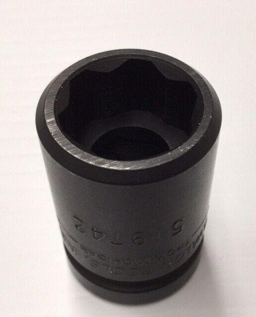 Avalon Tools 519742 Impact Socket 17mm Surface Drive 1/2" Drive 60158 MPSDM170