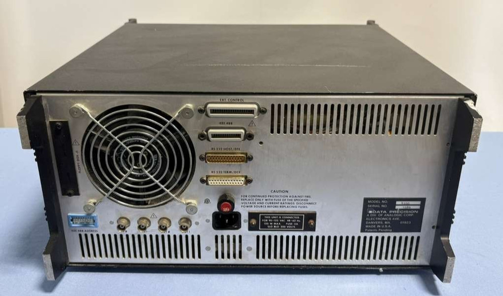 Analogic Data Precision Waveform Dynamic Signal Analyzer 6100 w/Digitizer 611-1