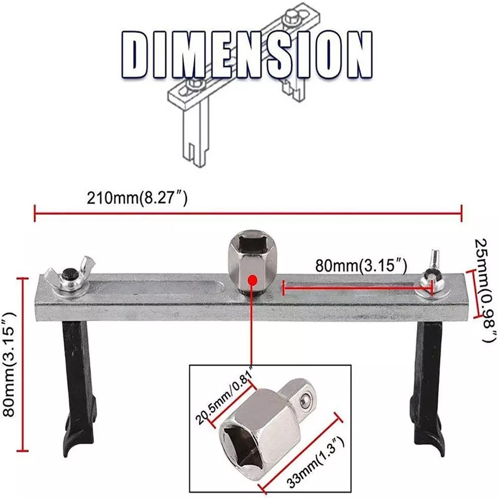 Fuel Pump Removal Tool,Fuel Tank Lid Cover Remove Spanner
