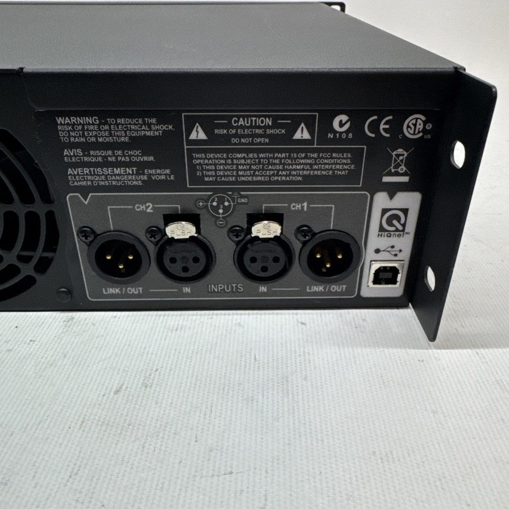 Crown Pro XTI2002 XTI 2002 2000w Professional Power Amplifier Amp, Advanced DSP