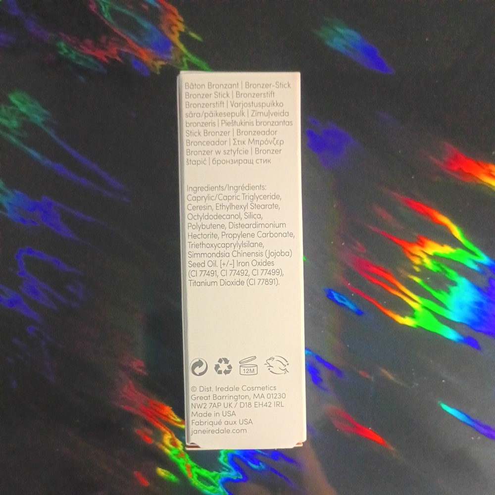 Jane Iredale Glow Time Bronzer Stick Sizzle. Bronzer
