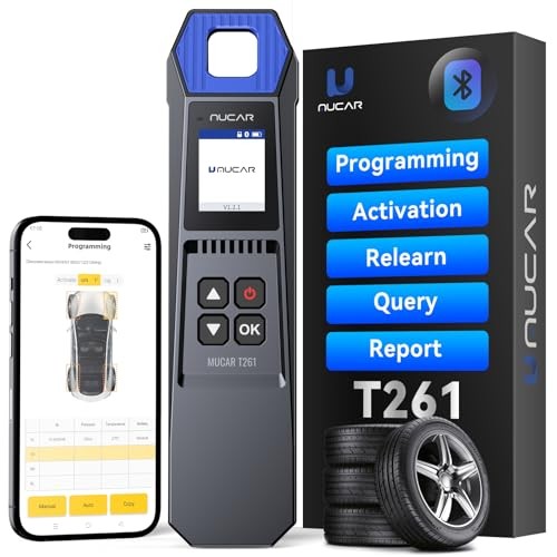 TPMS Programming Tool, T261 TPMS Relearn Tool, Activate/Relearn TPMS Sensors,