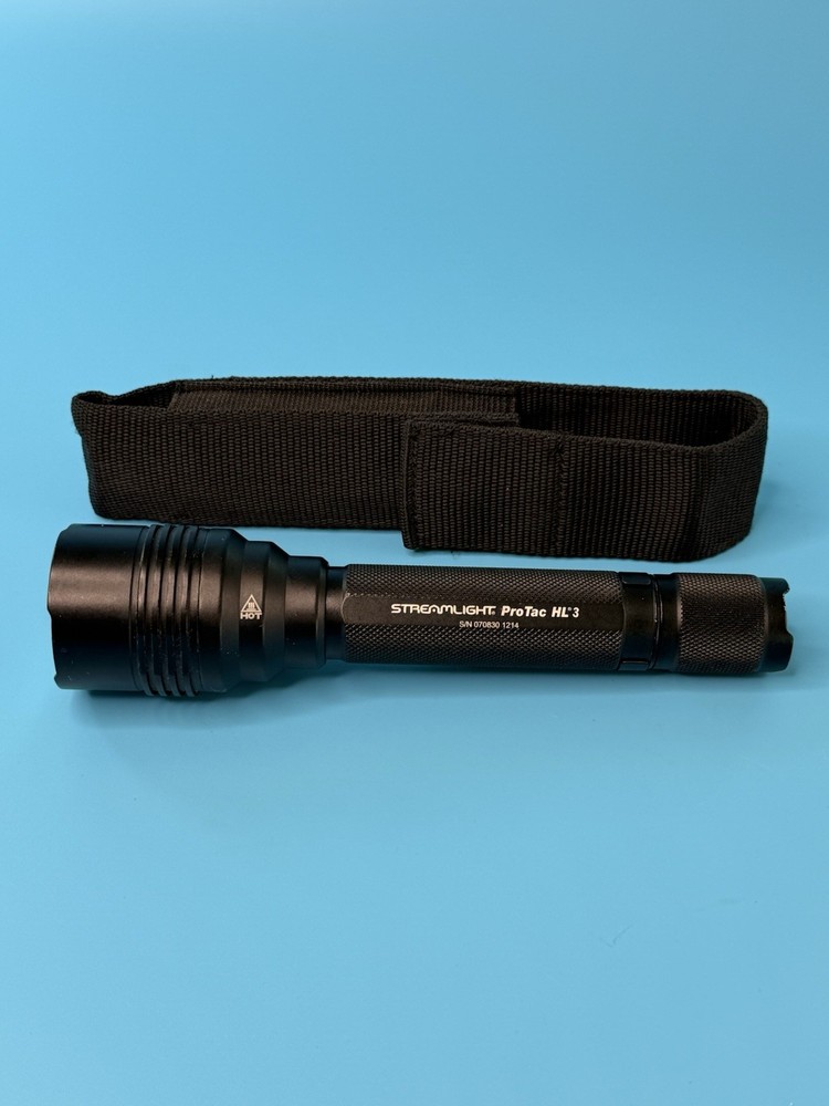 Streamlight ProTac HL3 Flashlight With Belt Pouch - (Batt not incl)