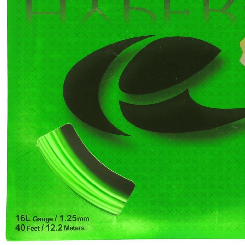Solinco Hyper G Soft 16L Tennis String Green 40ft for Explosive Topspin