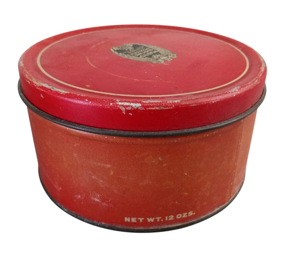 1920's Art Deco Mavis Perfumed Dusting Powder Vivandou Box Tin Container EMPTY