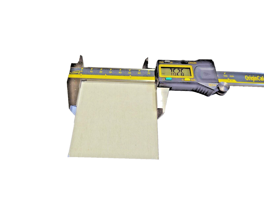 Air Mass Filter 76.2mm square. 2.5mm thick