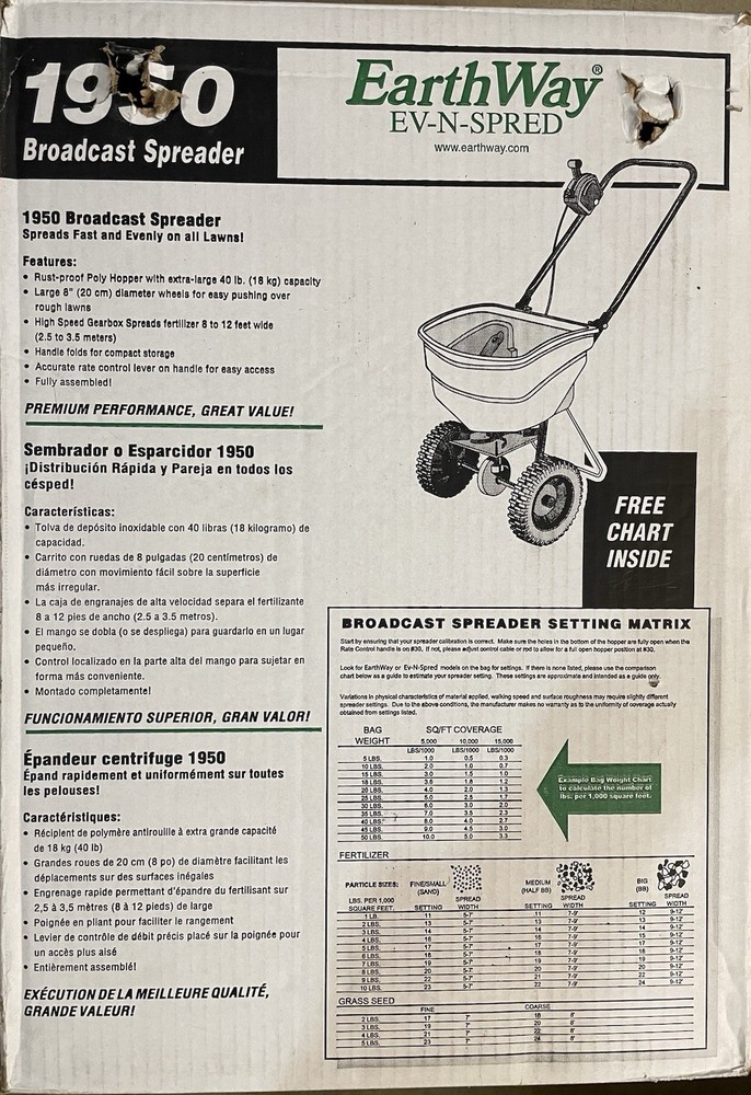 Earthway 1950 Broadcast Spreader