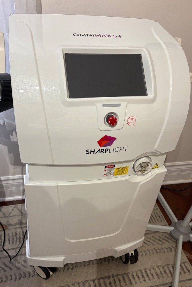 omnimax s4 sharplight laser machine. Mint condition. Lightly used