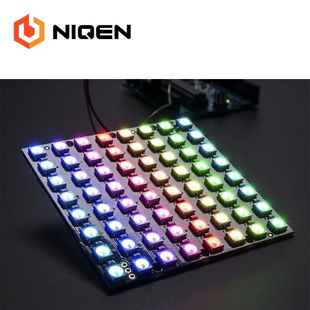 WS2812 LED 5050 RGB 8x8 LED Matrix Driver Board For Arduino