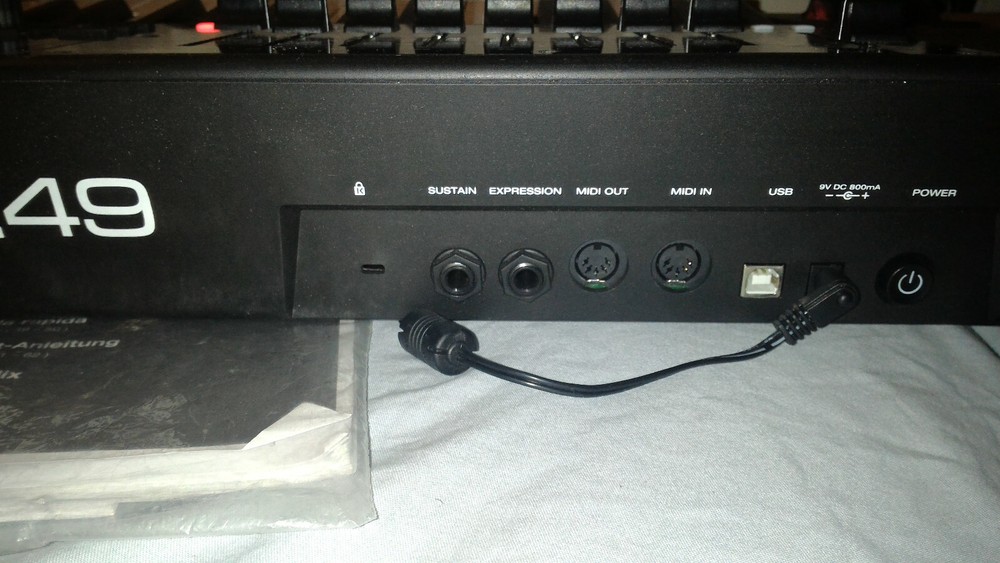 M-Audio CTRL49 Keyboard DAW MIDI 49-Key USB CIB