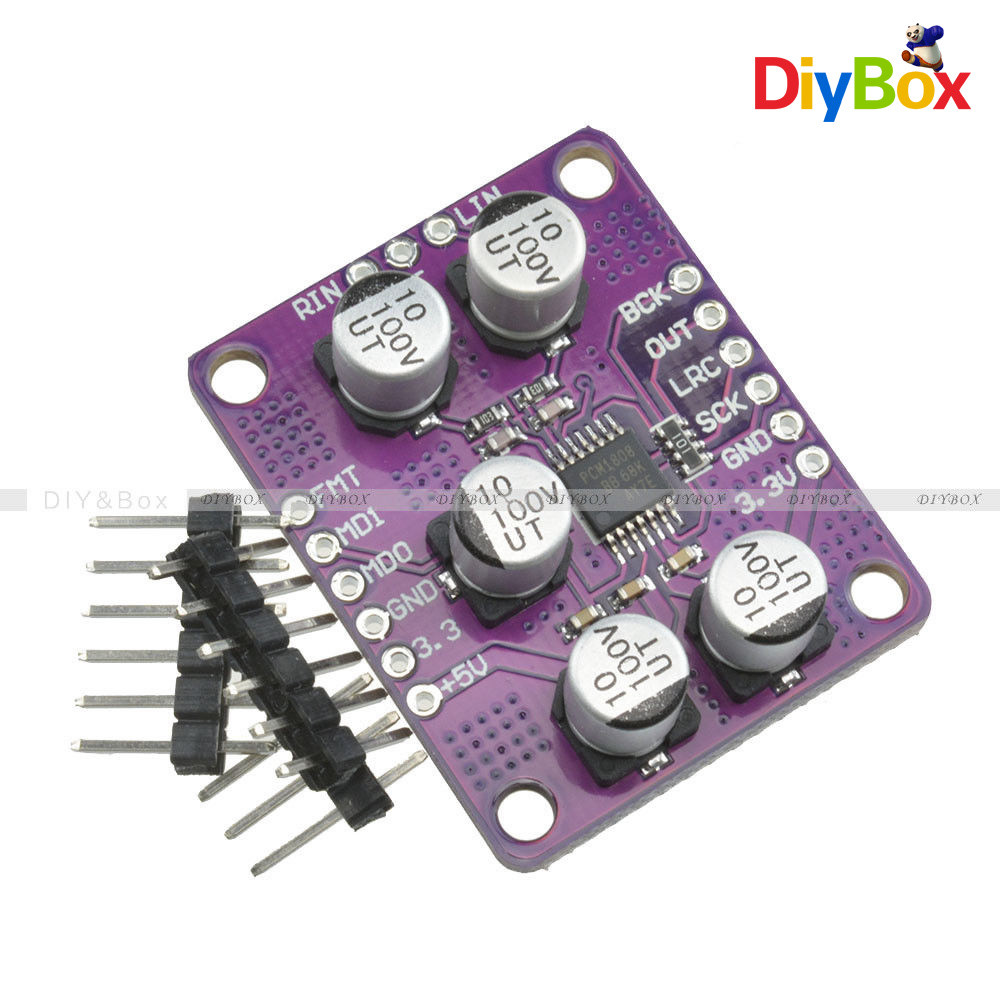PCM1808 Audio Stereo ADC Single-Ended Analog-Input Decoder 24bit Amplifier Board