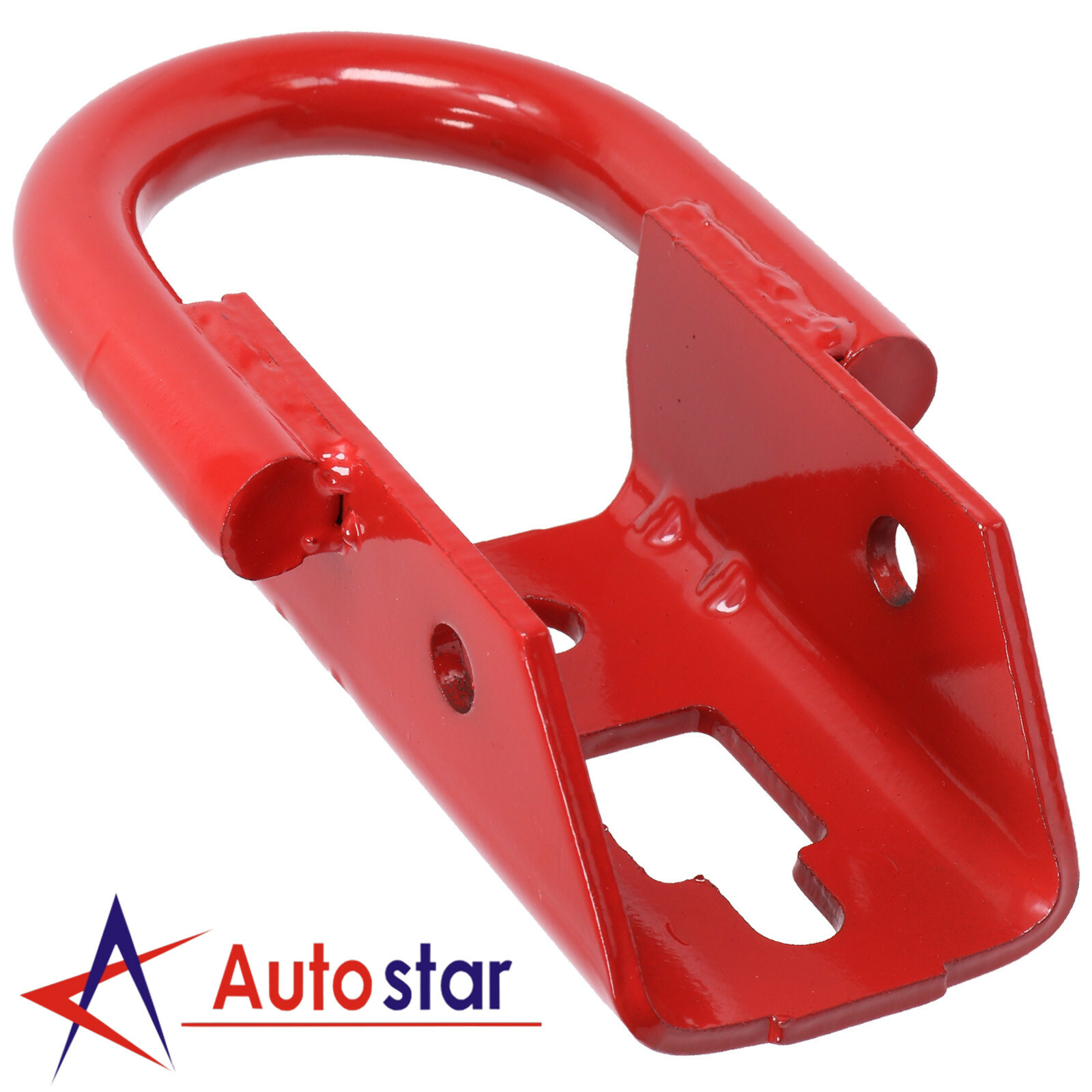 Set of 2 Red Front Tow Hooks For Ford F-150 FL3Z-17N808-A