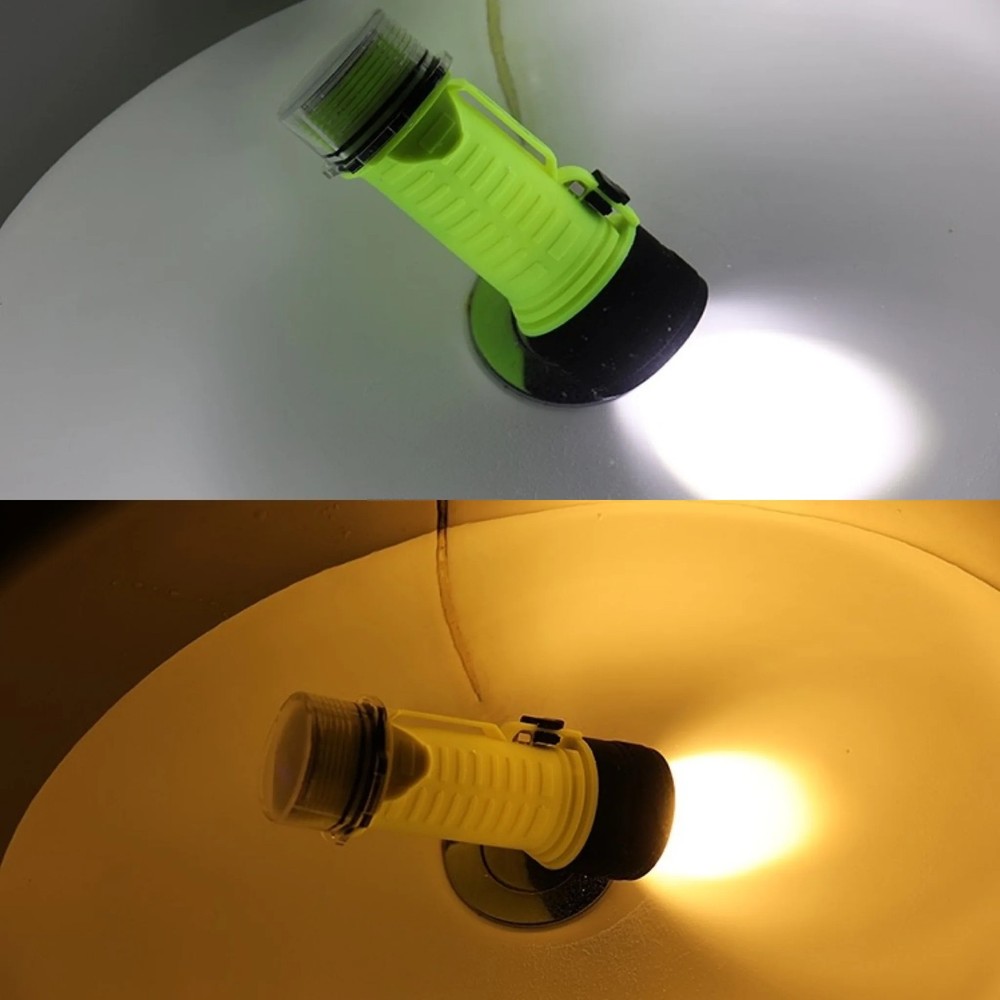 Professional LED Diving Flashlight Underwater Scuba Dive Torch Lamp Diver Light