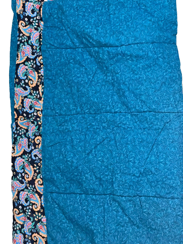 Handmade Quilted blanket 40x31 Multicolor
