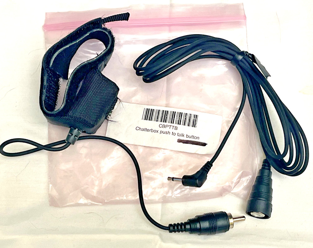 Push to Talk, Control Switch with Cable CBPTTB Chatterbox - NEW