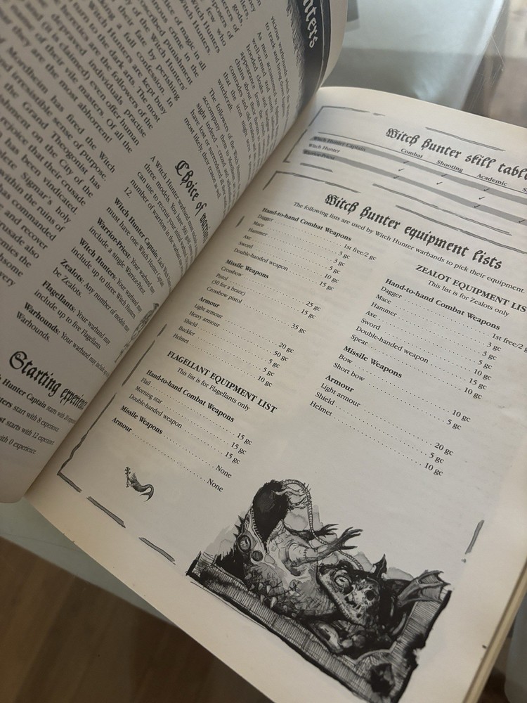 Mordheim Core Rule Book Codex Warhammer Games Workshop - Softback