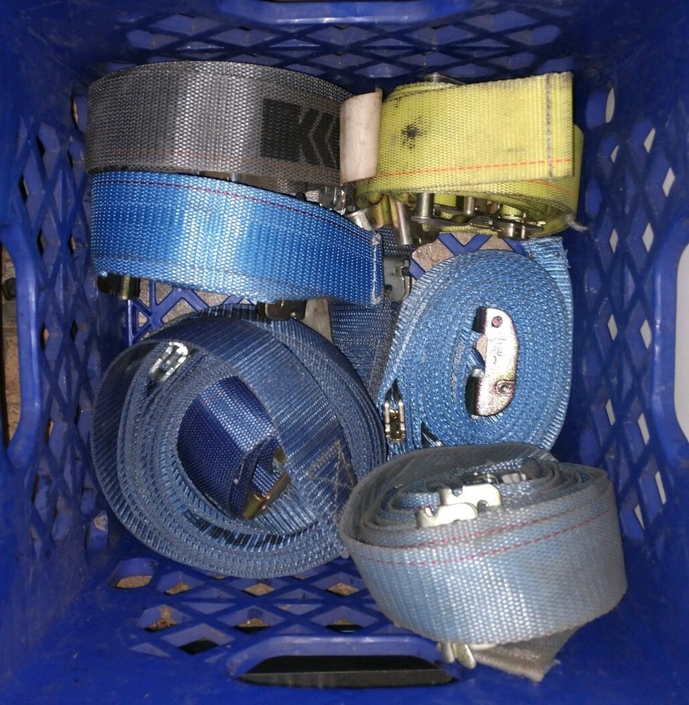 Cargo tie down straps - Inside Cargo Trailer - each one sold separately.