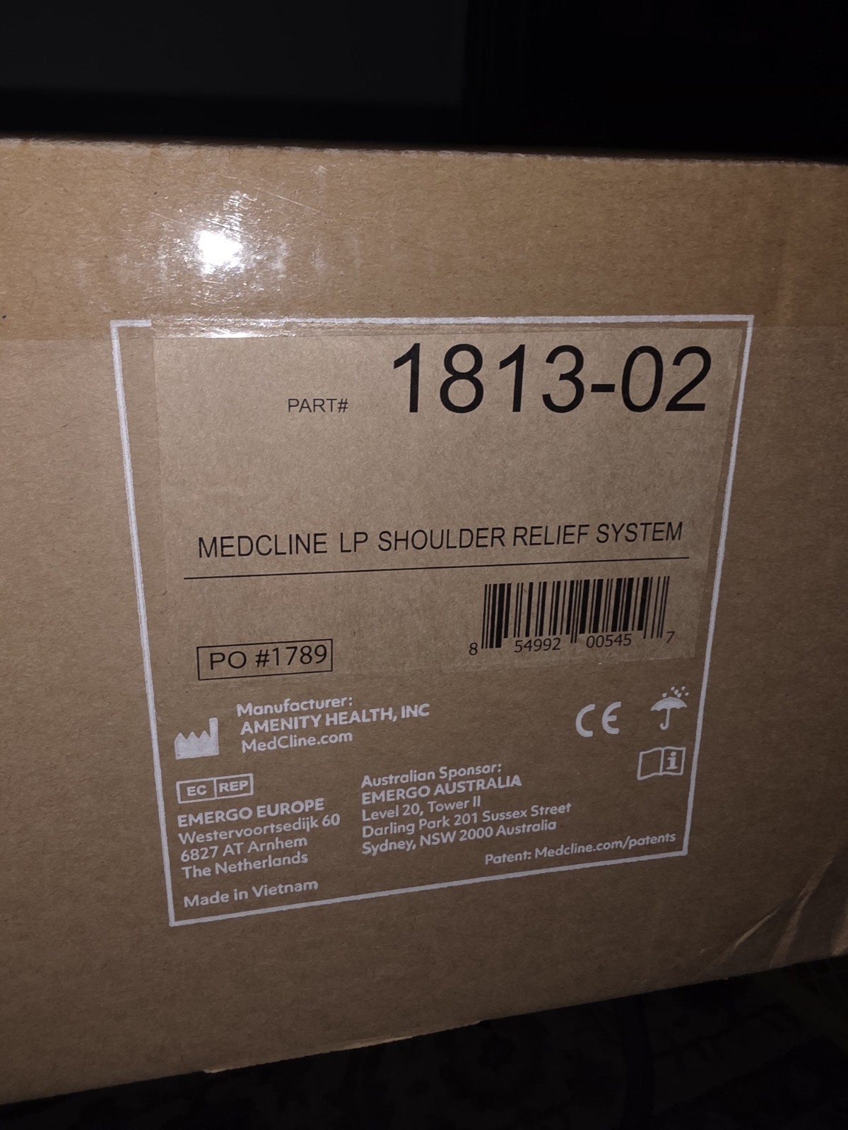 MedCline Shoulder Relief System Bundle L 5'10" & Up