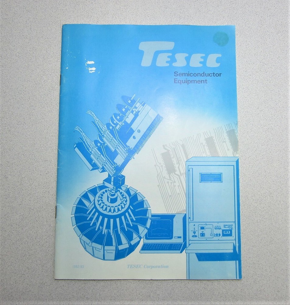 TESEC Corp. Semiconductor Equipment Catalog 1982-83 Edition
