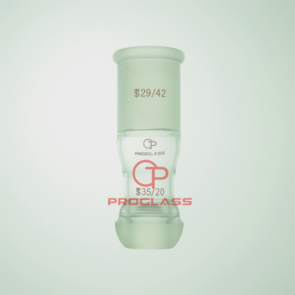 Lab Glass Connecting Adapters Bottom Joint 35/20