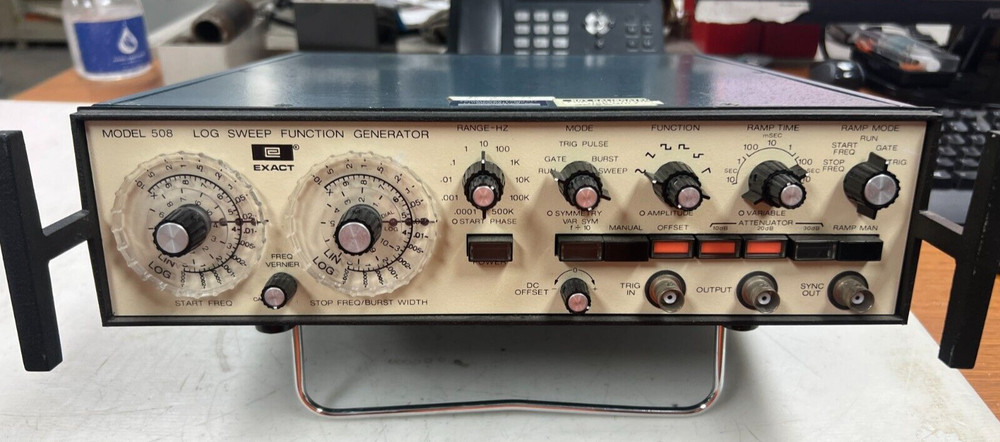 👀 EXACT TECHNOLOGIES MODEL 508 LOG SWEEP FUNCTION GENERATOR