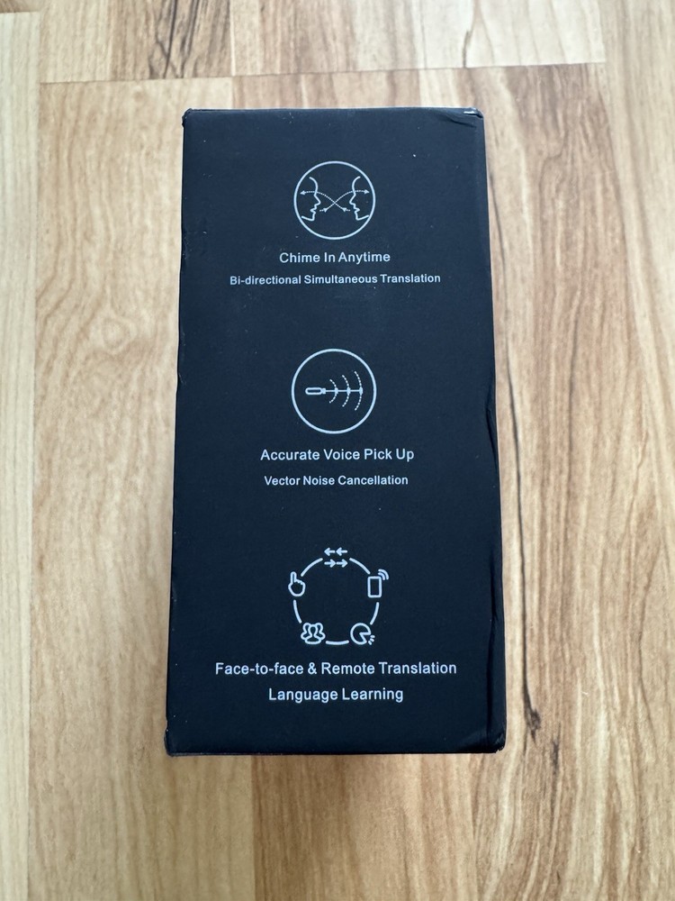 Timekettle WT2 Edge Translator Earbuds (Black)